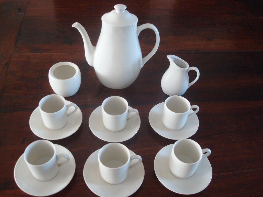 Servies theepot wit, Huis en Inrichting, Keuken | Servies, Overige typen, Ophalen of Verzenden, Zo goed als nieuw, Overige stijlen
