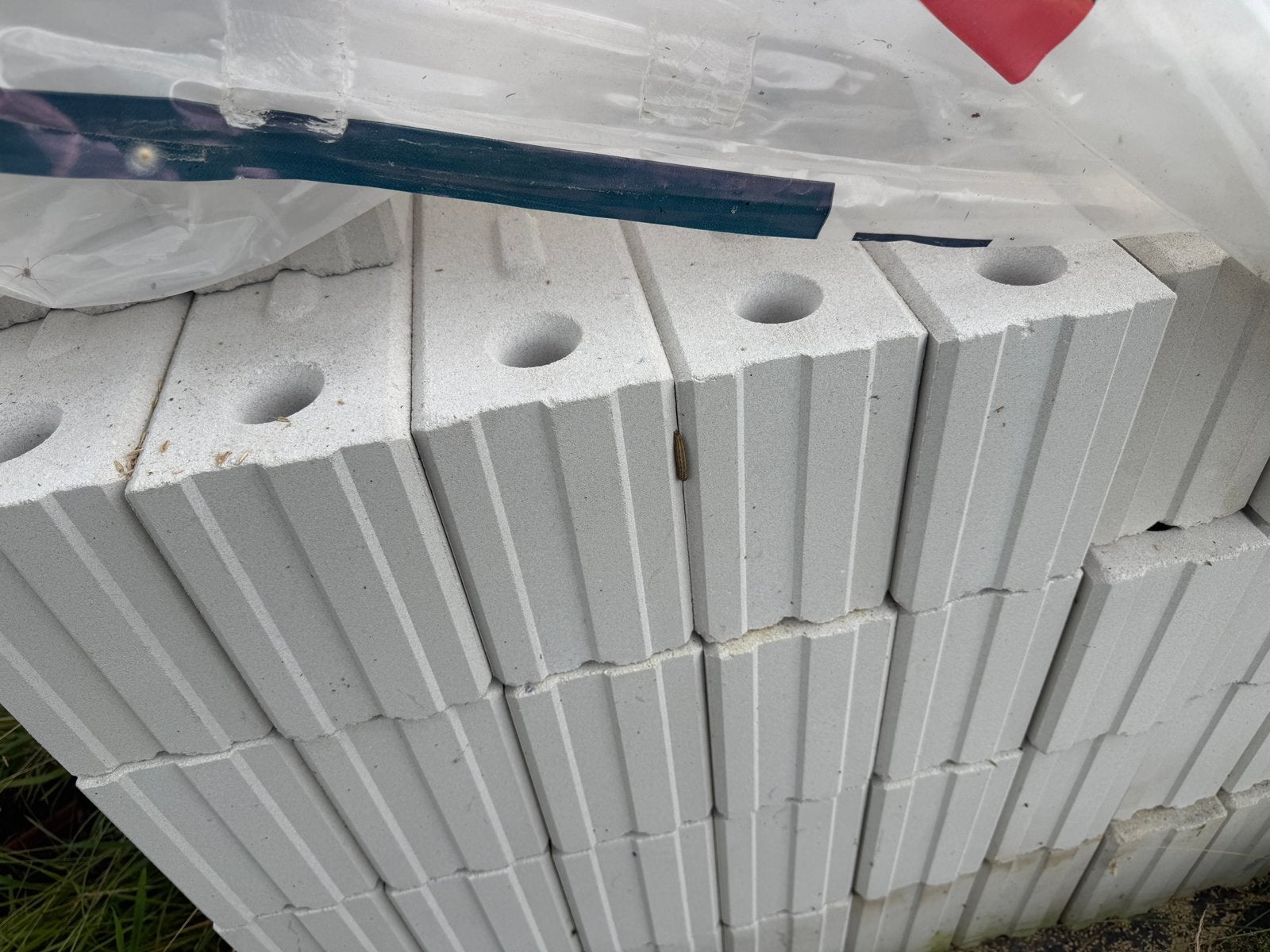 Calduran klakzanssteen vellingblokken, Doe-het-zelf en Verbouw, Metselstenen, Ophalen, Nieuw, Bakstenen