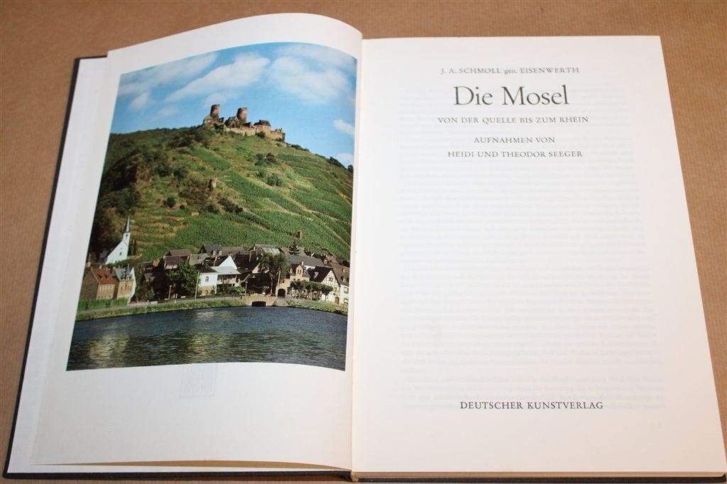 Die Mosel von der Quelle bis zum Rhein — Fotoboek 1972, Ophalen of Verzenden, Gelezen, Europa