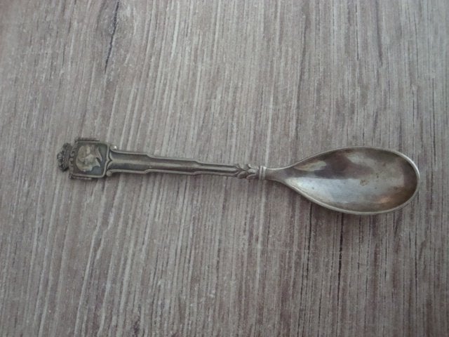 oude lepeltje juliana-bernard-7 jan 1937, Ophalen of Verzenden