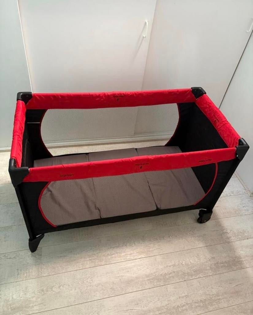 Esprit campingbed met bodem en matras, Ophalen, Zo goed als nieuw, Minder dan 140 cm, Matras