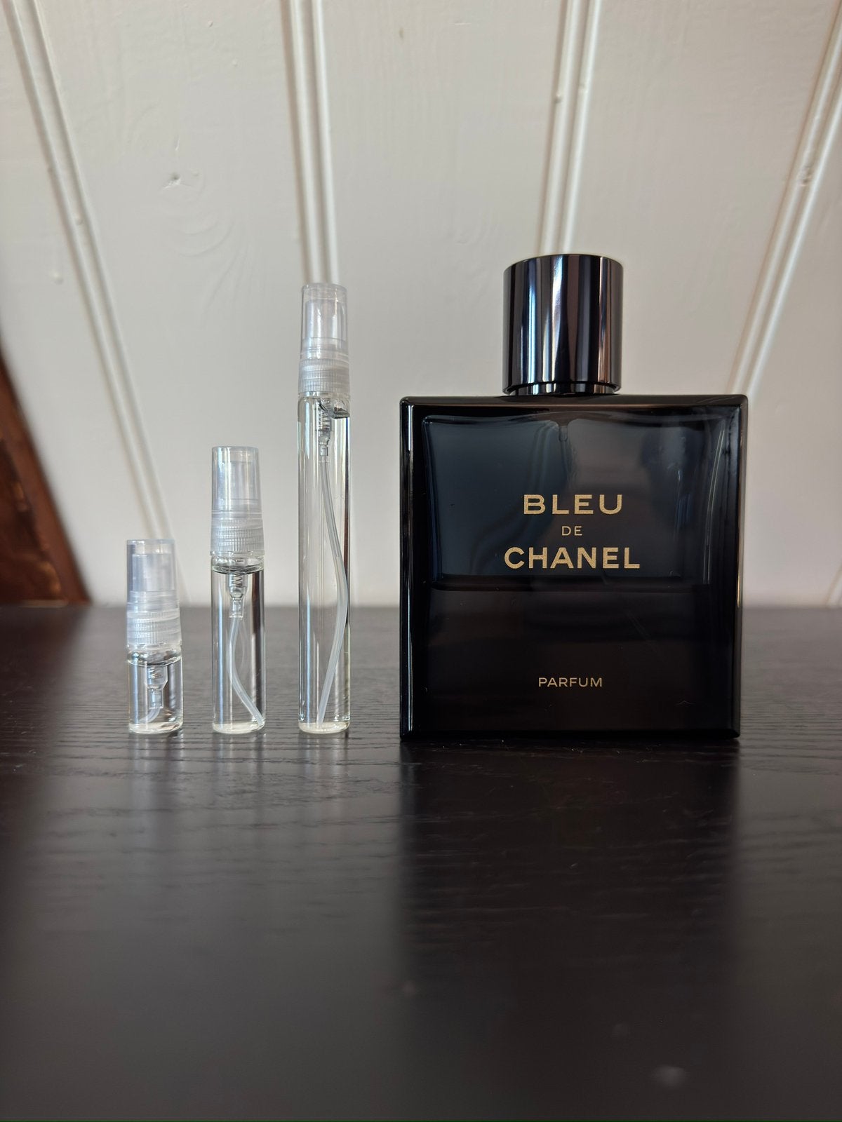 Bleu de Chanel Parfum, Chanel, Verzamelen, Ophalen of Verzenden, Zo goed als nieuw, Miniatuur