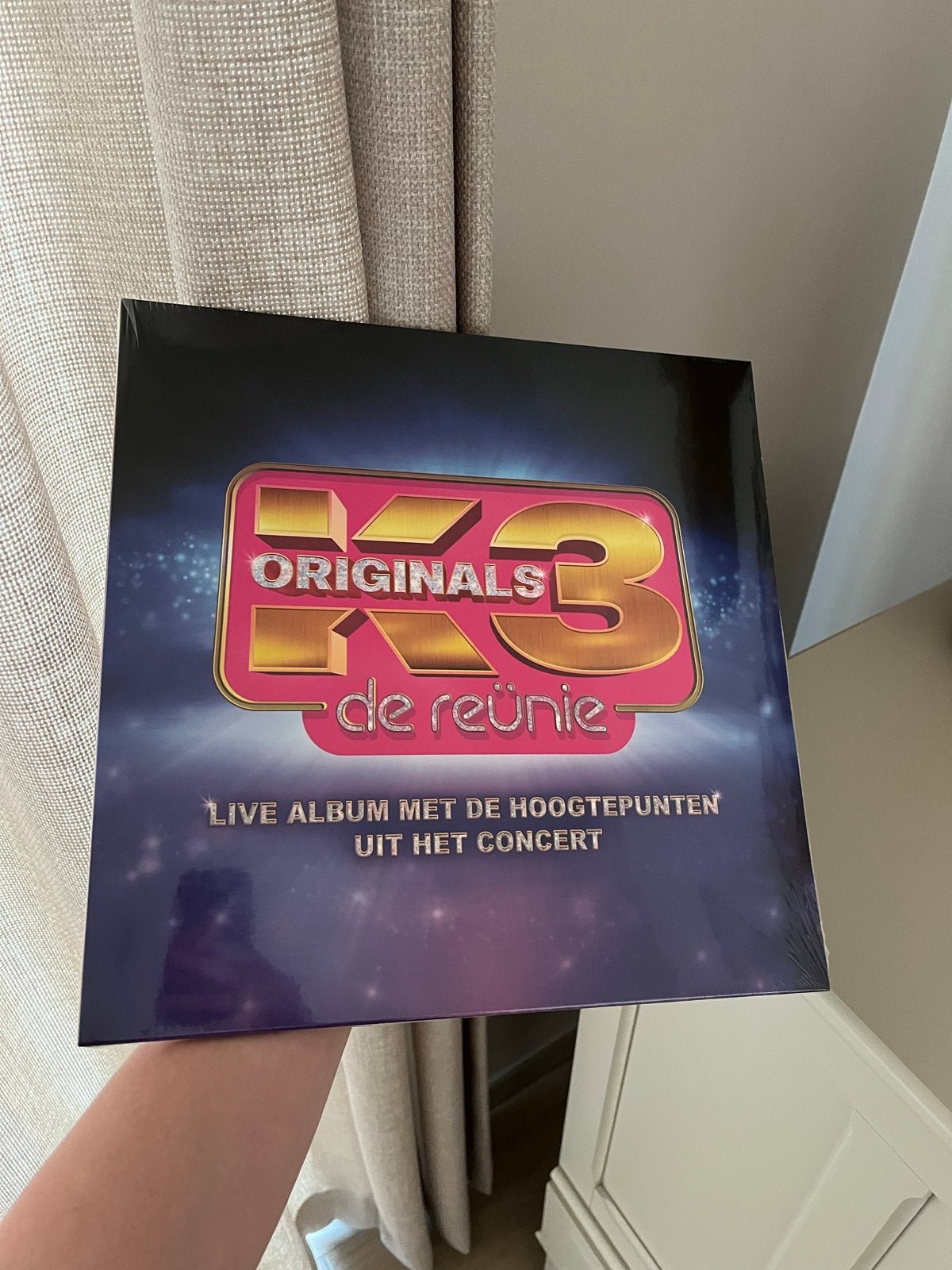 K3 Originals De Reünie LP Roze - Nieuw in verpakking, Cd's en Dvd's, Vinyl | Pop, LP, Geseald, Ophalen of Verzenden, 12 inch