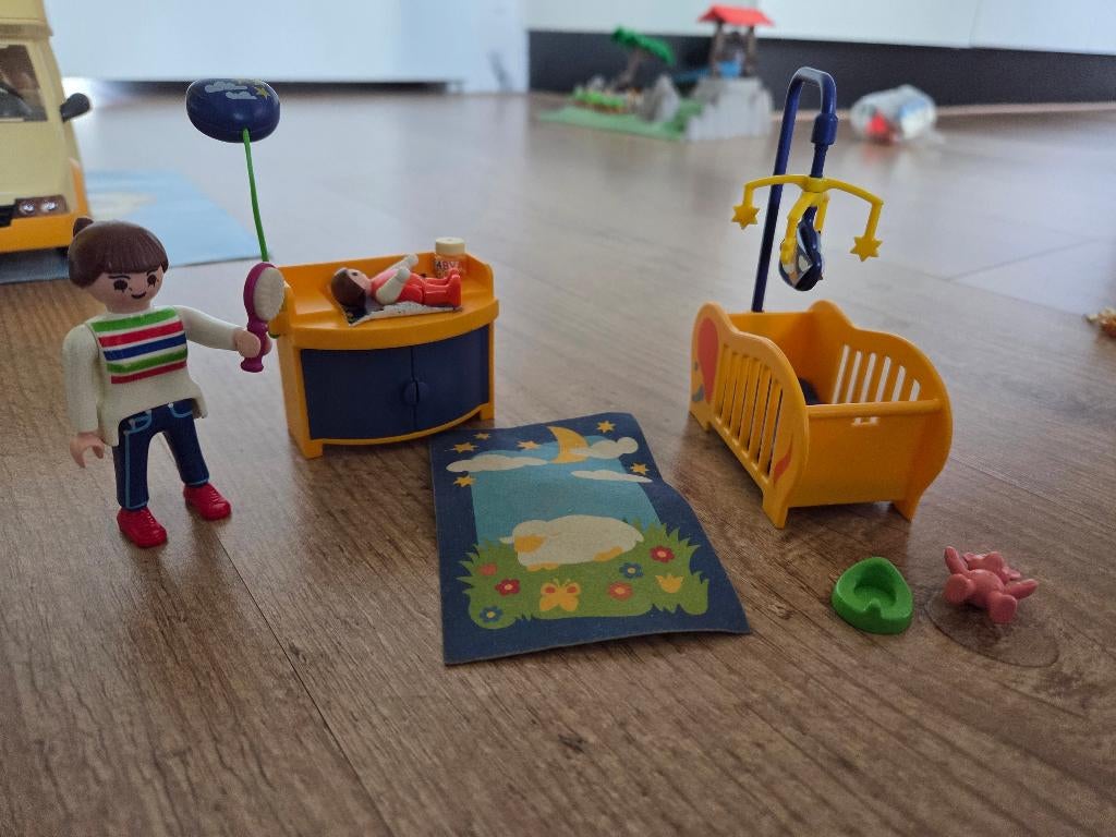3207 playmobil babykamer, Ophalen of Verzenden, Gebruikt, Complete set