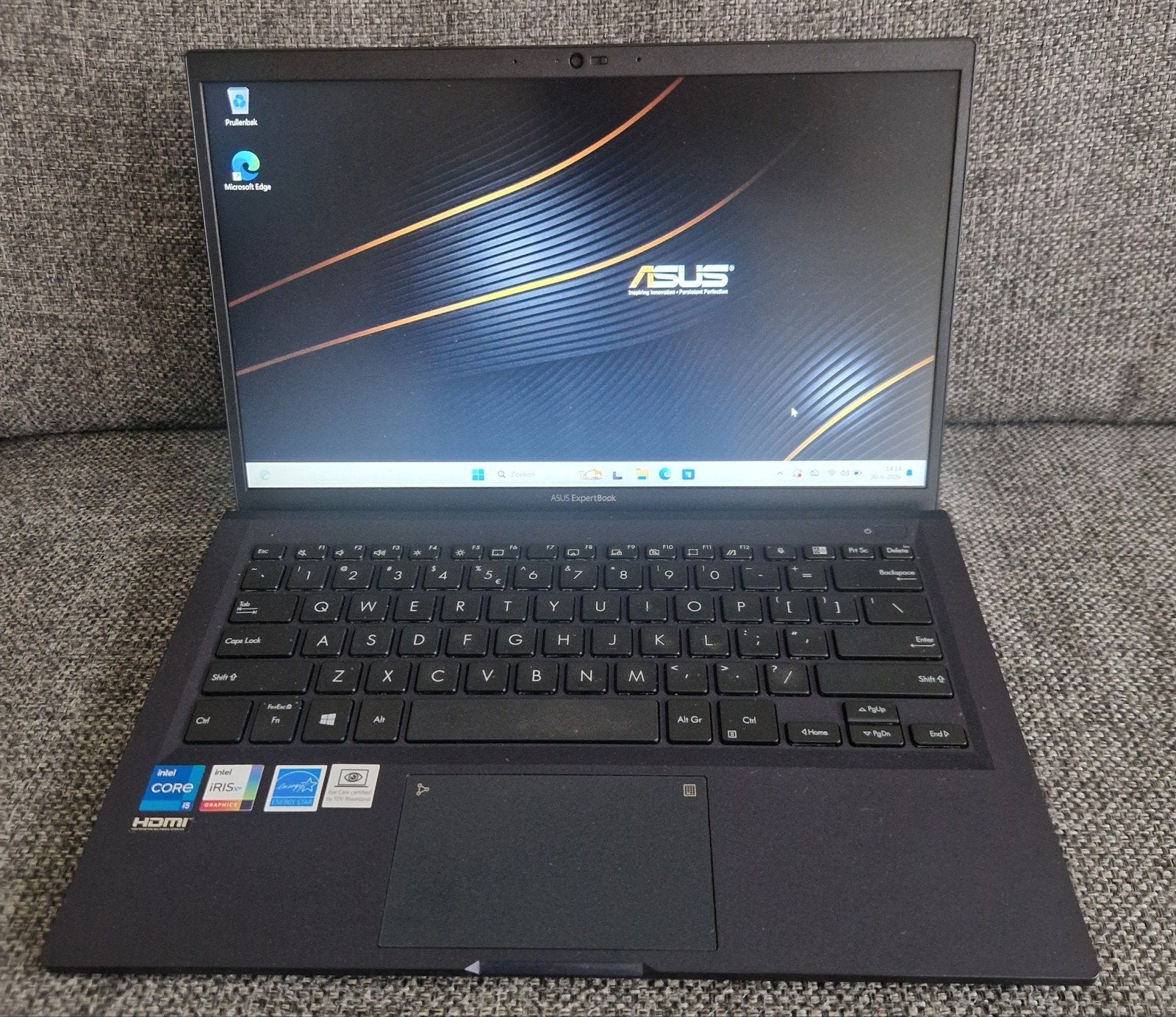 Asus ExpertBook i5 13 inch 11th Opslag 256 GB SSD, Computers en Software, Windows Laptops, Zo goed als nieuw, 14 inch, SSD, 2 tot 3 Ghz