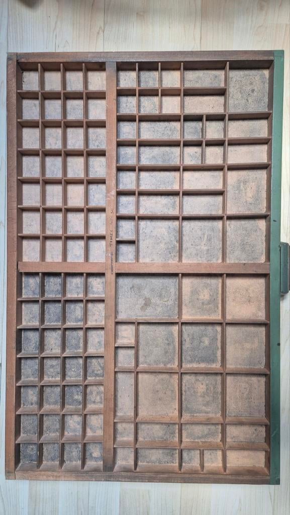 Letterbak/letterlade, Huis en Inrichting, Woonaccessoires | Wanddecoraties, Ophalen, Gebruikt, Hout