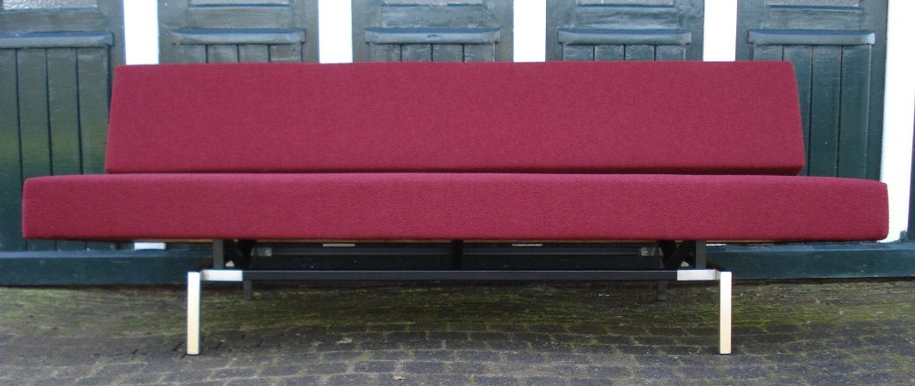 Schitterende Martin Visser bank BR03 geheel gerestaureerd !, Huis en Inrichting, 150 tot 200 cm, 75 tot 100 cm, Ophalen of Verzenden