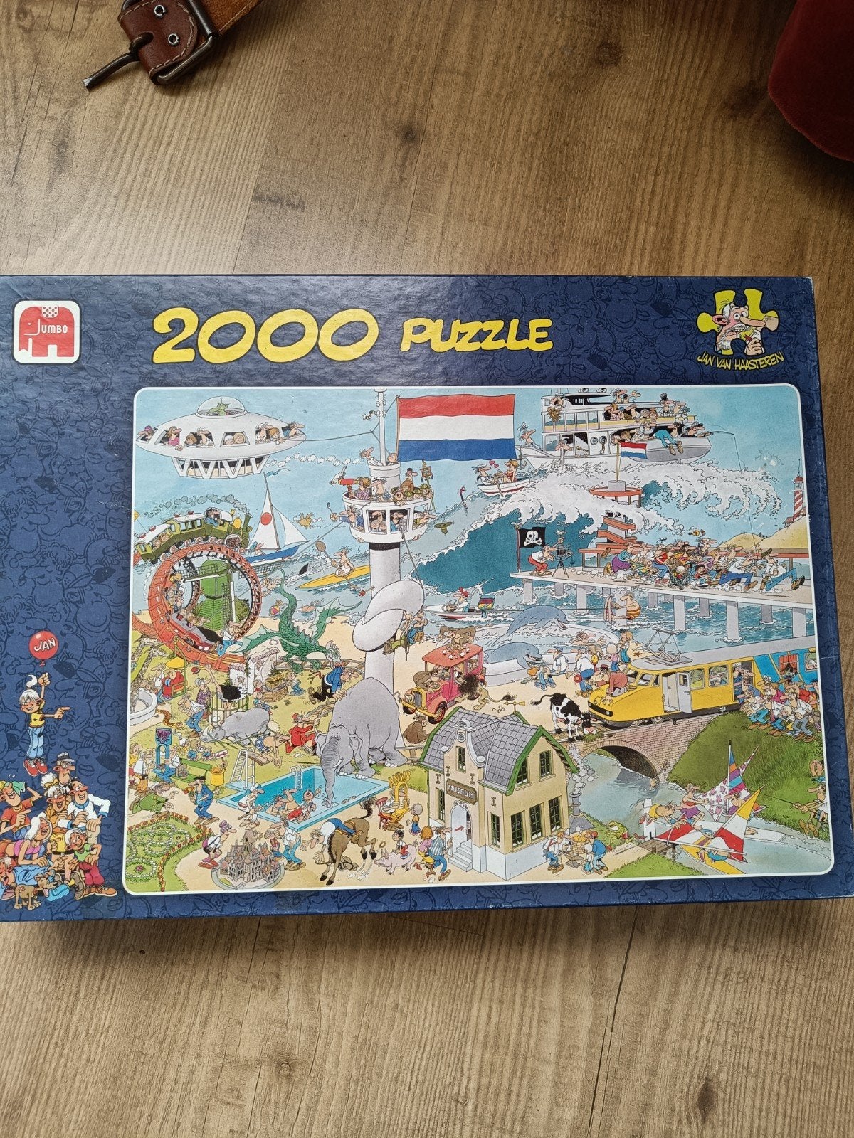 jan van haasteren puzzel, Ophalen, Meer dan 1500 stukjes, Zo goed als nieuw
