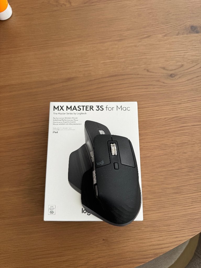 Logitech MX Master 3S for Mac met doos, Computers en Software, Muizen, Rechtshandig, Muis, Ergonomisch, Ophalen of Verzenden