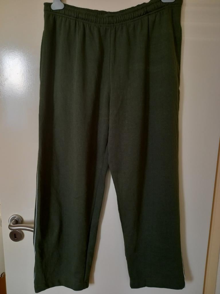 Groene sweatbroek maat xxl,  46-48,  2 zijzakken, witte smal, Bodyzone, Verzenden, Maat 46/48 (XL) of groter, Nieuw