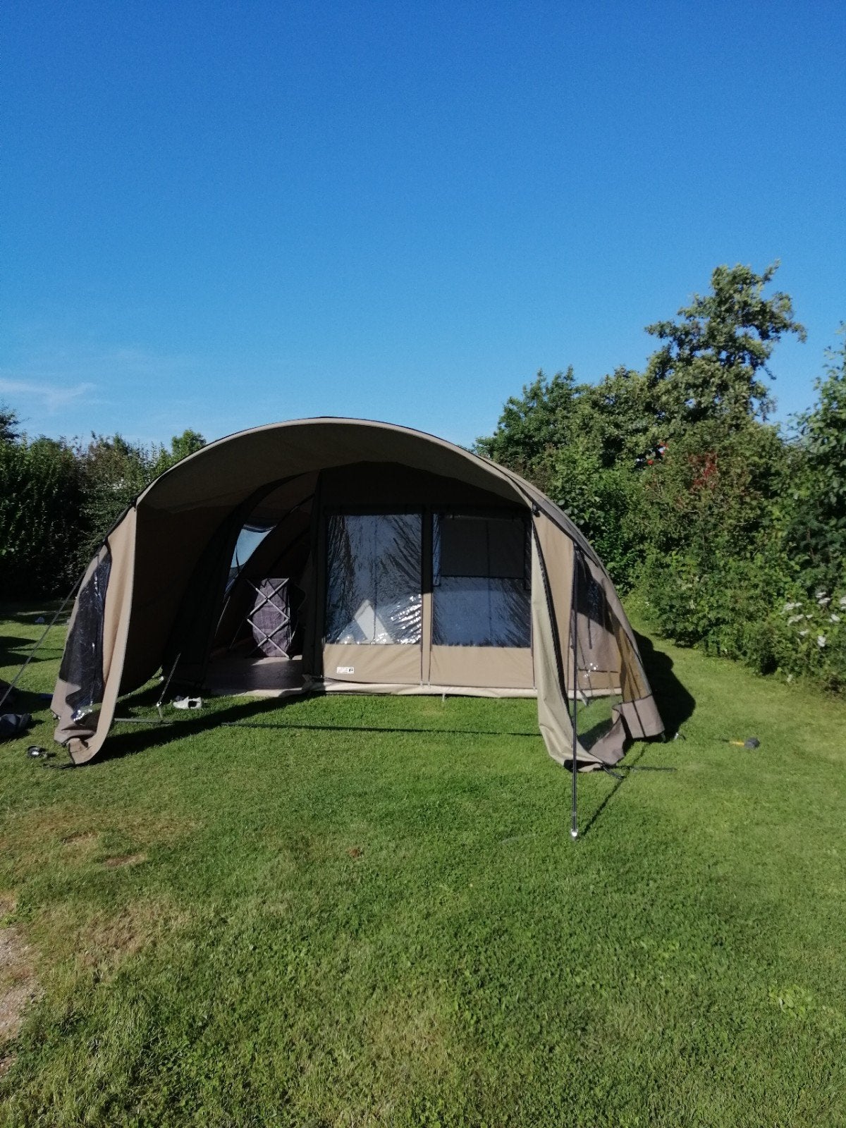 Falco Havik 4600, Caravans en Kamperen, Tenten, Ophalen, Tot en met 6