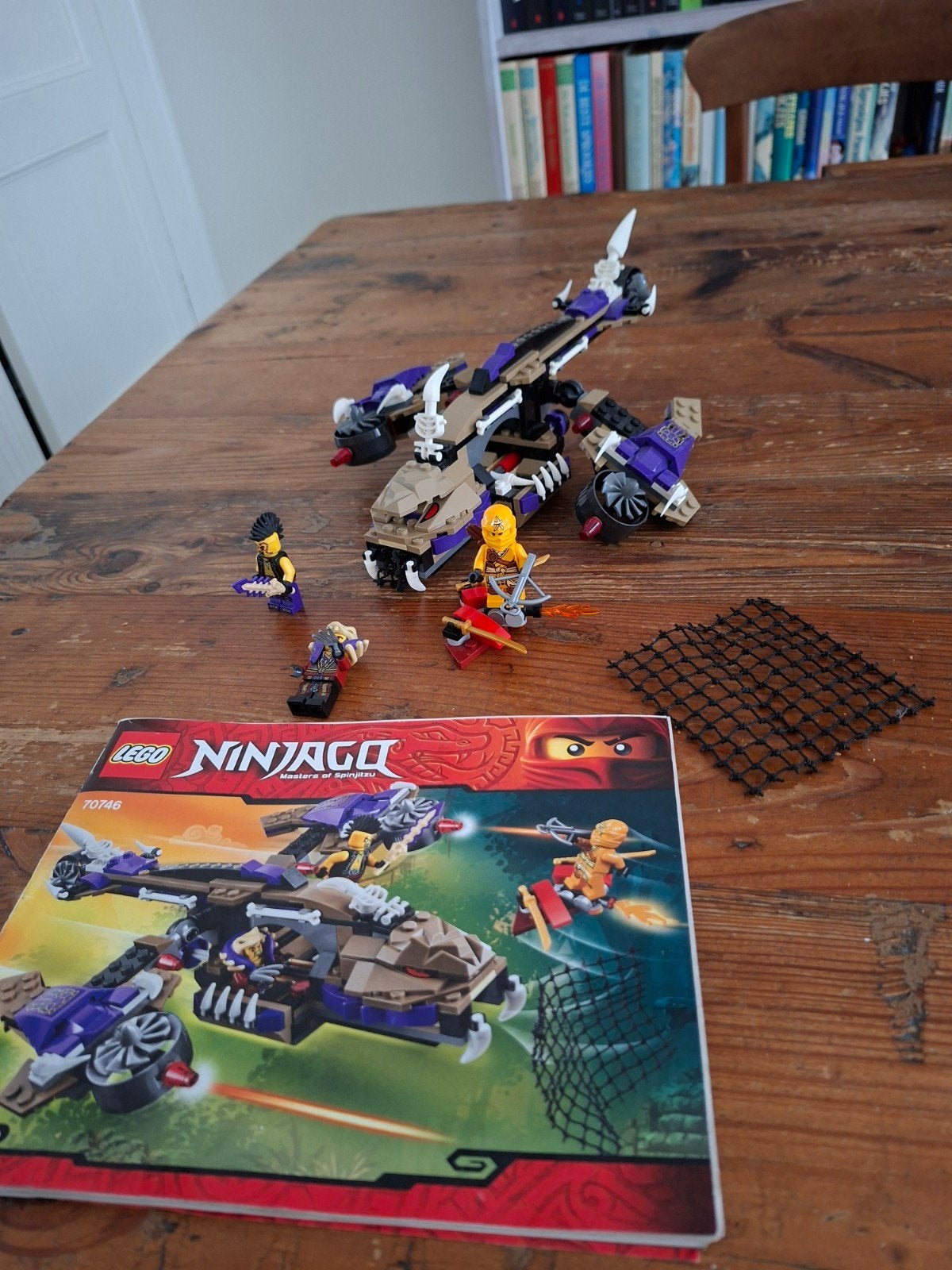 LEGO Ninjago 70746 Condrai Copter Attack met minifiguren, Kinderen en Baby's, Speelgoed | Duplo en Lego, Ophalen of Verzenden