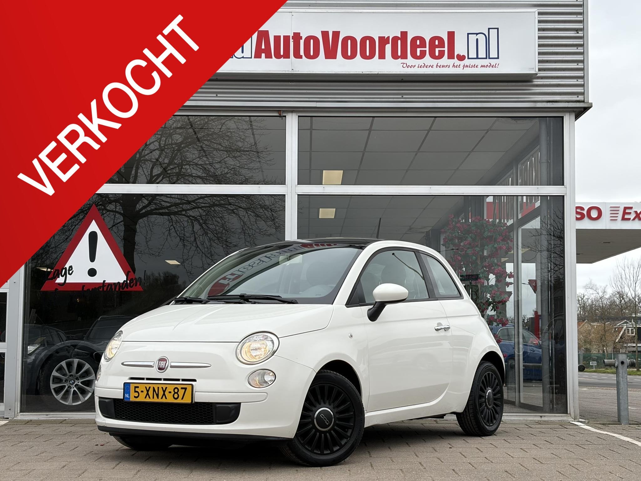 Fiat 500 1.0 TwinAir Pop / 87.870 KM! / Direct Rijklaar! / 2, Voorwielaandrijving, Stof, Gebruikt, Euro 6