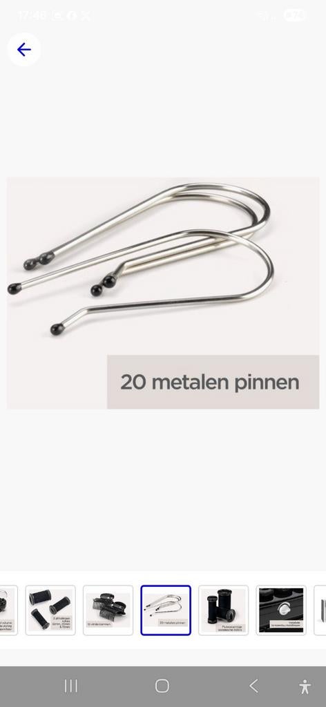 Babyliss thermische krullenset in nieuwstaat, Ophalen of Verzenden, Zo goed als nieuw, Overige typen