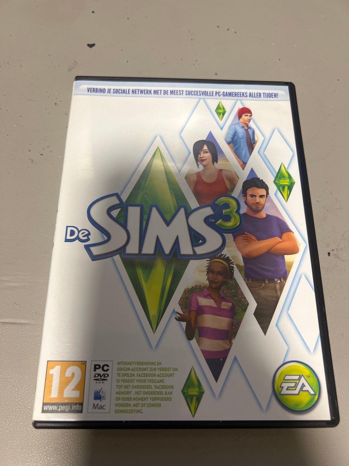 De Sims 3, Spelcomputers en Games, Gebruikt, Verzenden, 1 speler, Vanaf 12 jaar