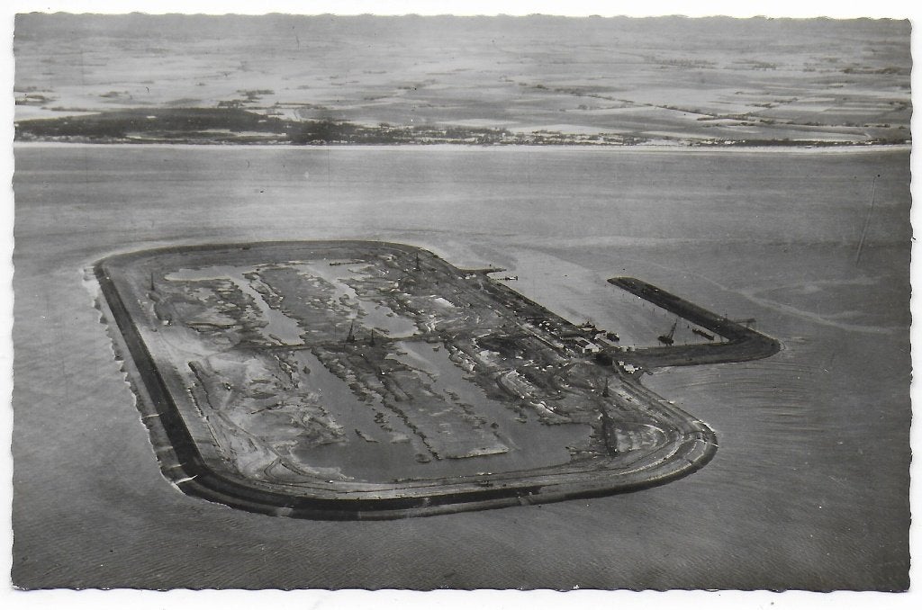 Haringvliet Bouwput ongelopen ansichtkaart ( B7638 ), Ophalen of Verzenden, 1960 tot 1980, Ongelopen