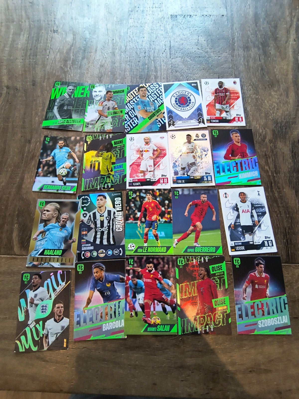 Voetbalkaarten., Verzamelen, Sportartikelen en Voetbal, Ophalen, Buitenlandse clubs, Poster, Plaatje of Sticker