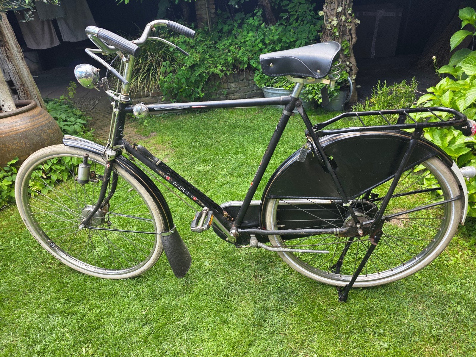 Gazelle vintage opafiets - Klassiek en Robuust, Fietsen en Brommers, Ophalen, Gazelle