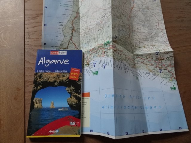 Algarve ; anwb extra reisgids , met  wegenkaart, Europa, Ophalen of Verzenden, Zo goed als nieuw, Reisgids of -boek