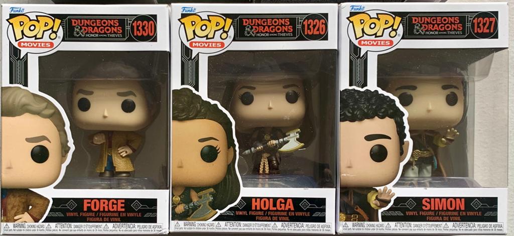 3x Funko Pop! Dungeons & Dragons [New], Ophalen of Verzenden, Nieuw