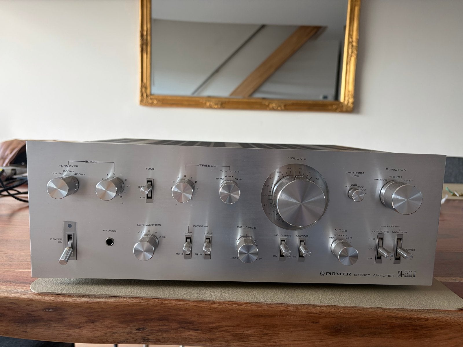 Pioneer SA-8500 II Stereo Versterker - Vintage Audio, Ophalen, Zo goed als nieuw, 60 tot 120 watt, Pioneer