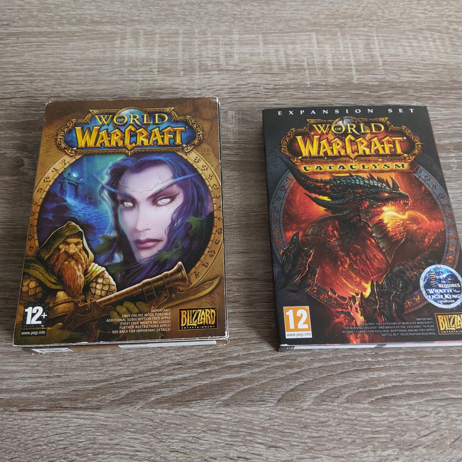World of Warcraft + Cataclysm - PC Games, Online, Gebruikt, Ophalen of Verzenden, Role Playing Game (Rpg)