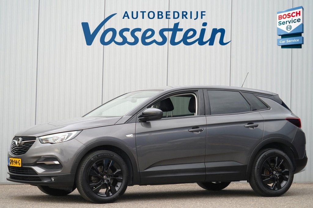 Opel GRANDLAND X 1.2 Turbo Elegance / Cruise / Stoelverw. V+, Gebruikt, 1199 cc, Leder en Stof, Bedrijf