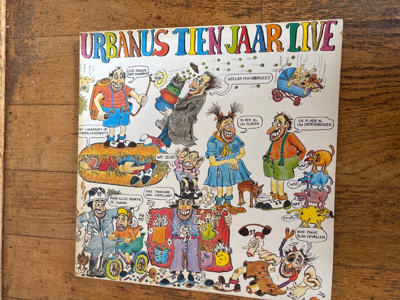 Urbanus Tien Jaar Live Dubbel-LP - Zo goed als nieuw, Ophalen of Verzenden, Zo goed als nieuw, 12 inch, Dubbel-LP
