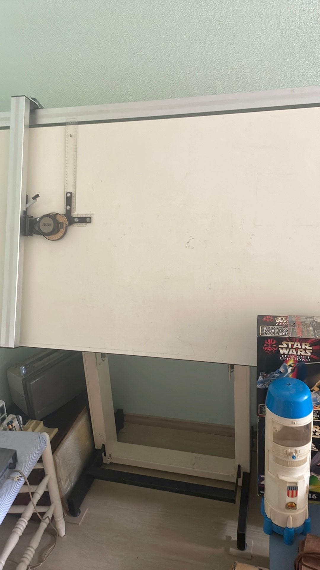 Gevraagd Tekentafel Transparante liniaal 49cm, Ophalen of Verzenden, Minder dan 130 cm