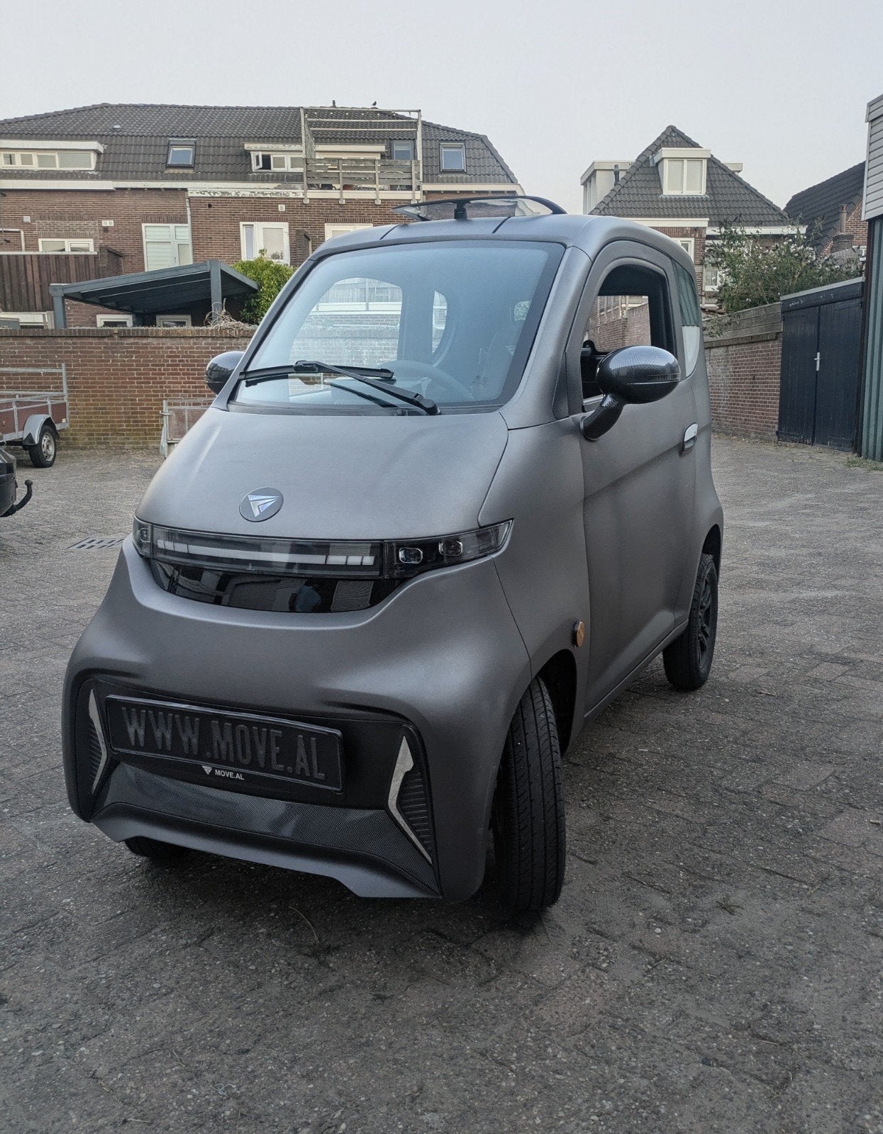 Move E4 Luxe Overdekte Scootmobiel, Carbon, Lithium, 175KM!, Diversen, Ophalen