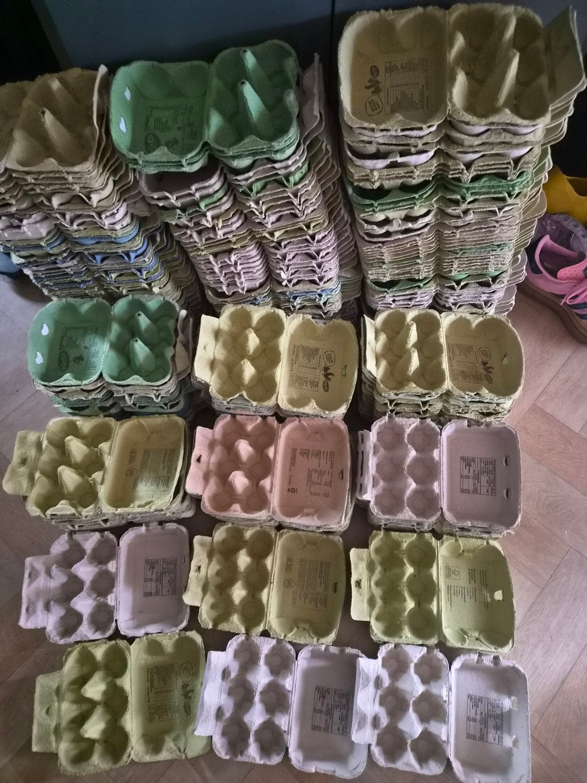 200 eierdozen van 6 stuks, Ophalen of Verzenden