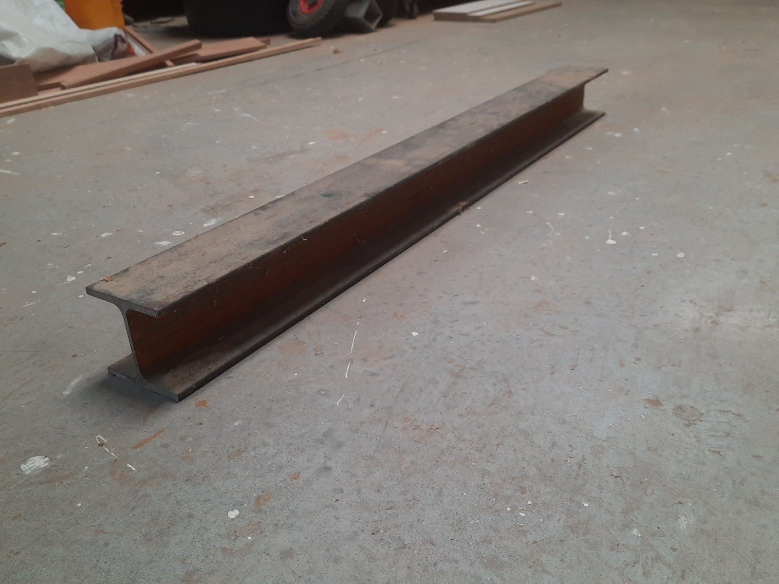 Stalen balken HEA100 blank., Doe-het-zelf en Verbouw, Metalen, Ophalen, Zo goed als nieuw, IJzer