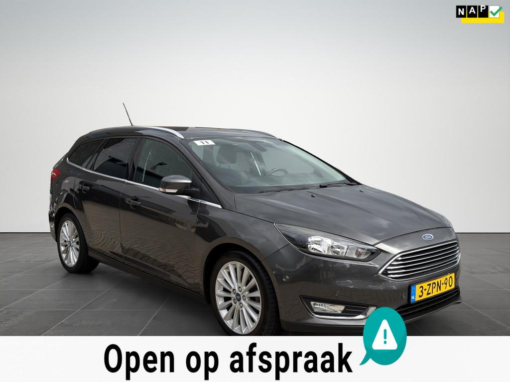 Ford Focus Wagon 1.0 First Edition Clima|Cruise|Isofix|Pdc, 125 pk, Gebruikt, Euro 6, Bluetooth