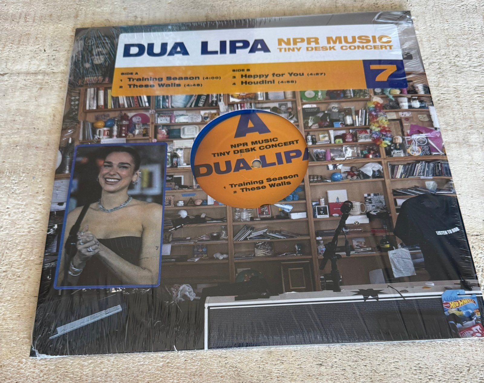 Dua Lipa - NPR Tiny Desk Concert op blUw vinyl, Ophalen of Verzenden, 12 inch, Nieuw in verpakking, Colored vinyl