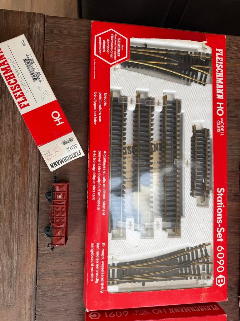Fleischmann H0 sets A, B & C, Gebruikt, Gelijkstroom, Fleischmann, Rails