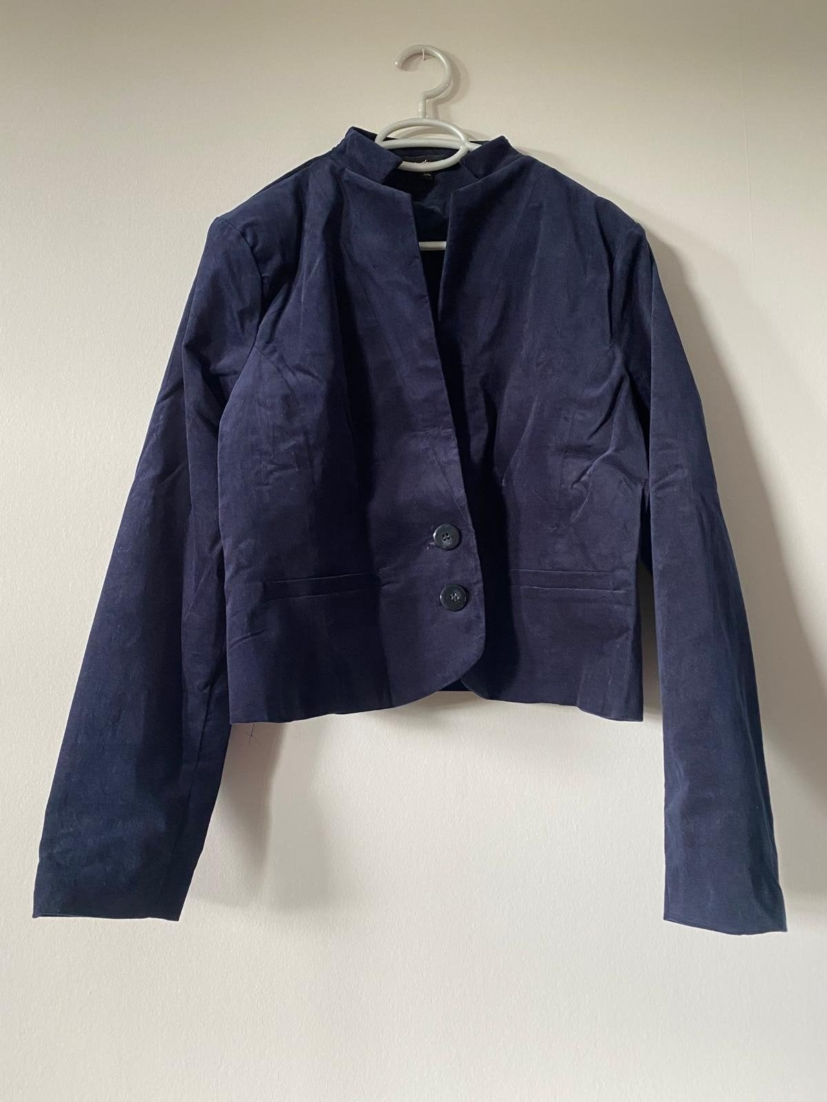 Donkerblauw jasje Port Lavande maat 3XL, Kleding | Dames, Ophalen of Verzenden, Zo goed als nieuw, Maat 46/48 (XL) of groter, Blauw