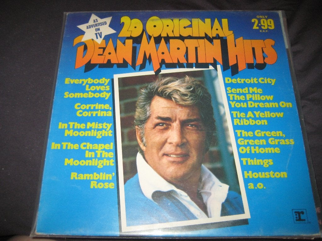 LP, 20 Original Dean Martin Hits, Ophalen of Verzenden, Zo goed als nieuw, LP