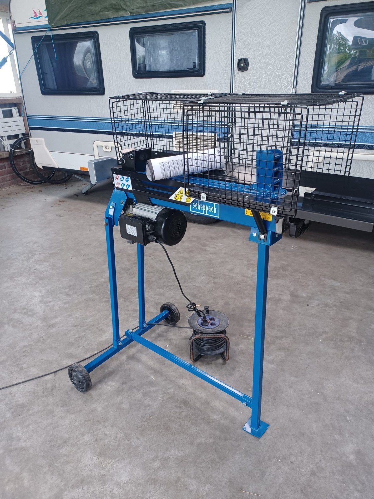 Houtklover Scheppach HL 660, Ophalen, Nieuw