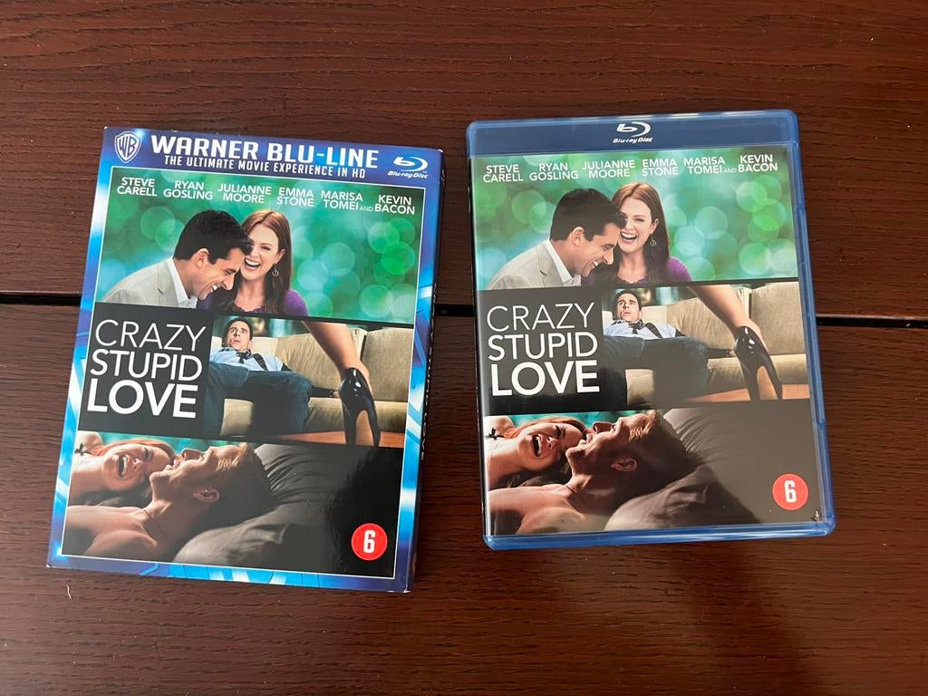 Blu-ray Crazy Stupid Love, Ophalen of Verzenden, Zo goed als nieuw