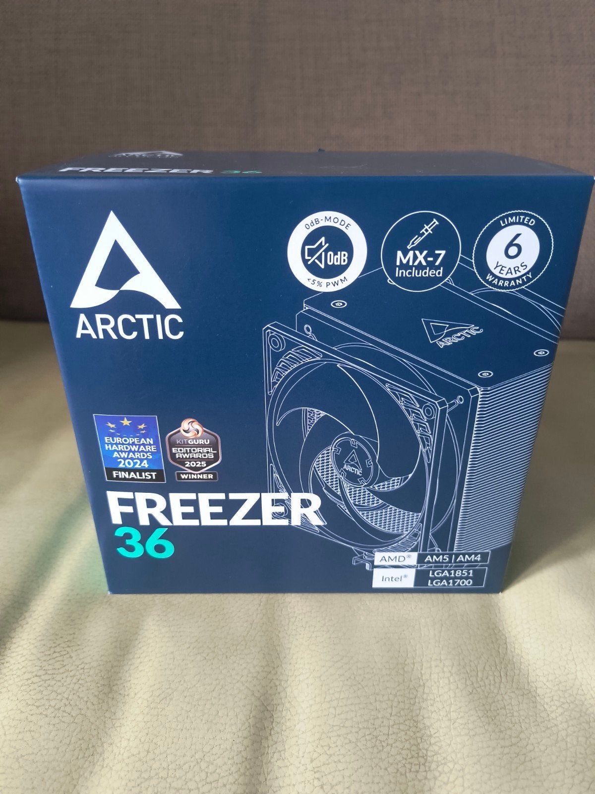 Arctic Freezer 36 - CPU cooler, Ophalen of Verzenden, Nieuw, Luchtkoeling