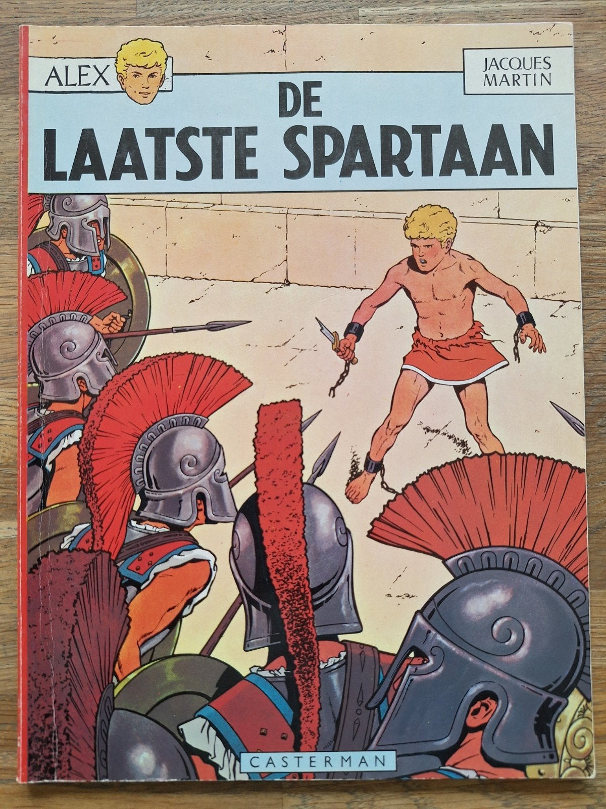 Alex - De Laatste Spartaan (Jacques Martin, Casterman), Eén stripboek, Ophalen of Verzenden, Zo goed als nieuw, Jacques Martin