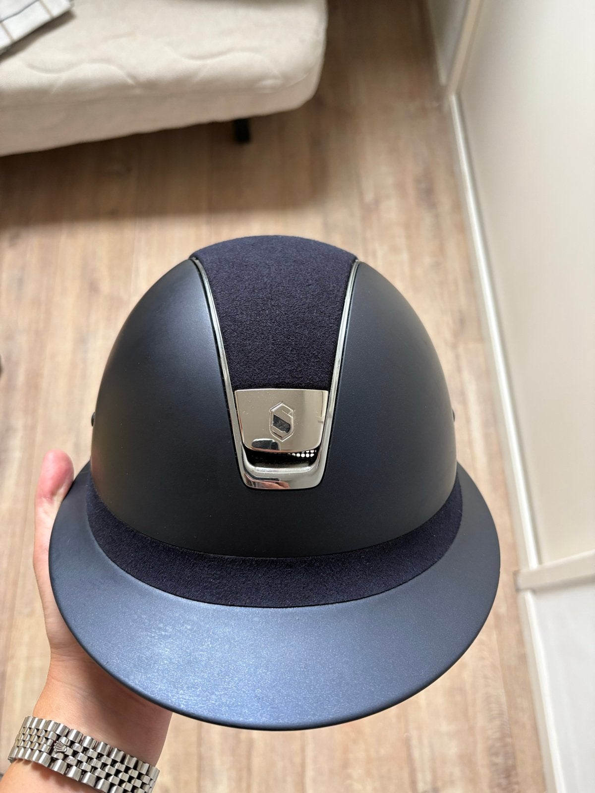 Samshield polo donkerblauw alcantara 1.0 M, Ophalen of Verzenden, Nieuw