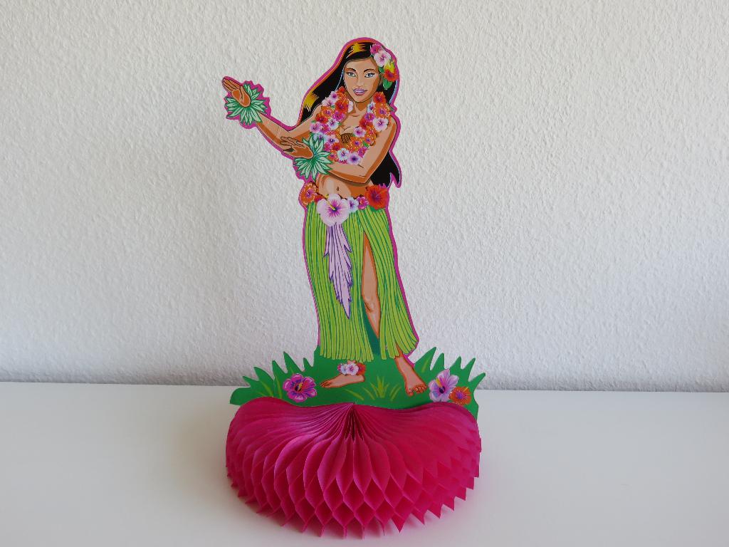 Hawai, Hawaii Danseres tafelstuk, decoratie, Ophalen of Verzenden, Gebruikt, Versiering, Verjaardag