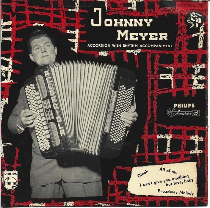 Johnny Meyer - Dinah uit 1955, EP, Verzenden, Gebruikt, Nederlandstalig