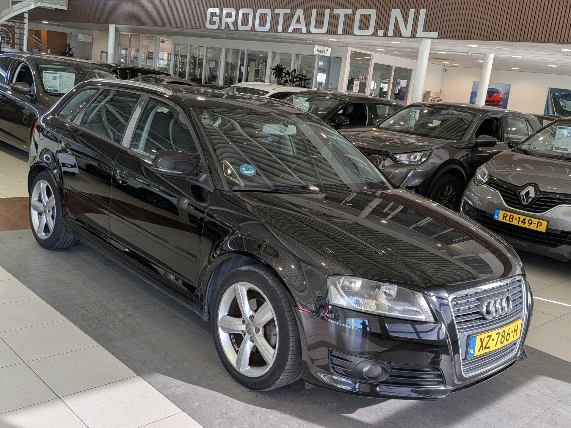 Audi A3 Sportback 1.4 TFSI Attraction Airco, Stuurbekrachtig, Voorwielaandrijving, Stof, Gebruikt, 680 kg