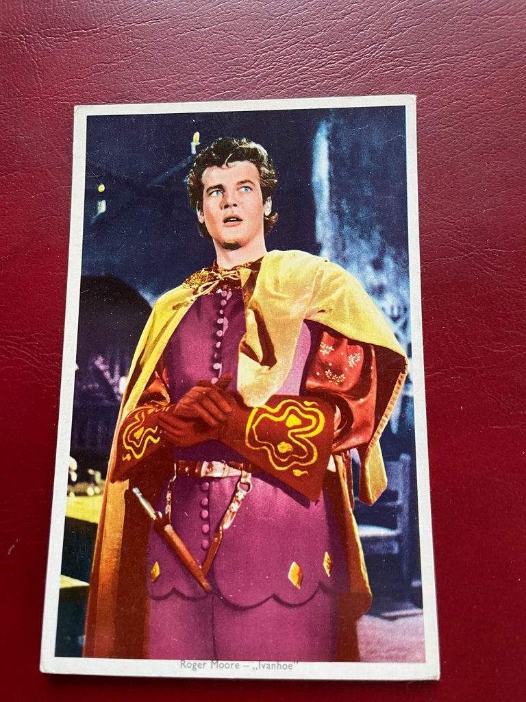 ansichtkaart / kaart van Ivanhoe / Roger Moore 5., Verzenden, 1960 tot 1980, Sterren en Beroemdheden