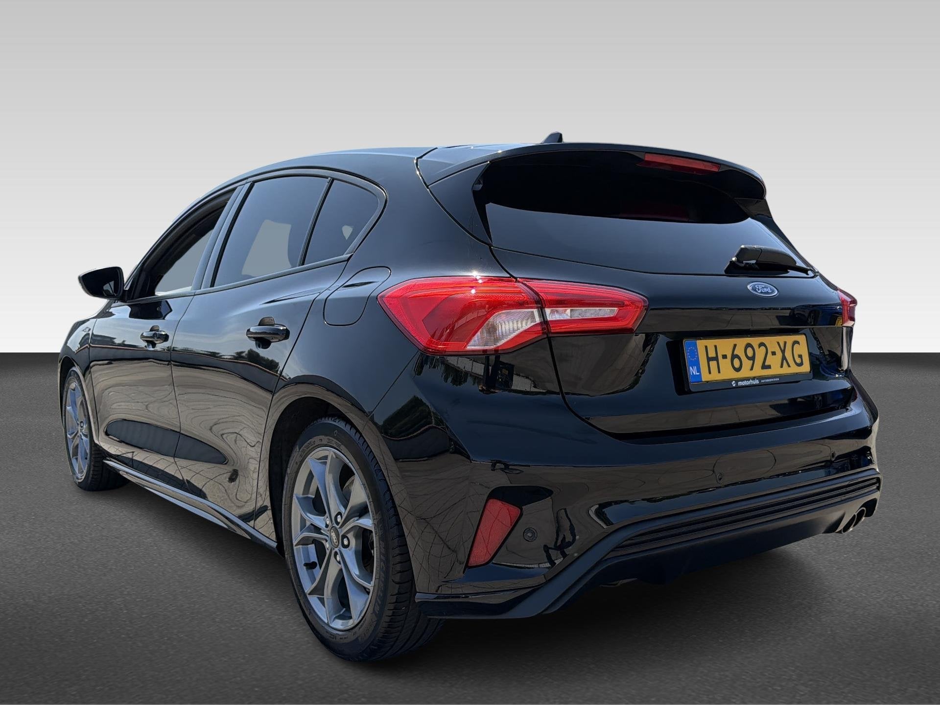 Ford Focus 1.0 EcoBoost ST Line Business, Auto's, Ford, 125 pk, Gebruikt, Euro 6, Zwart