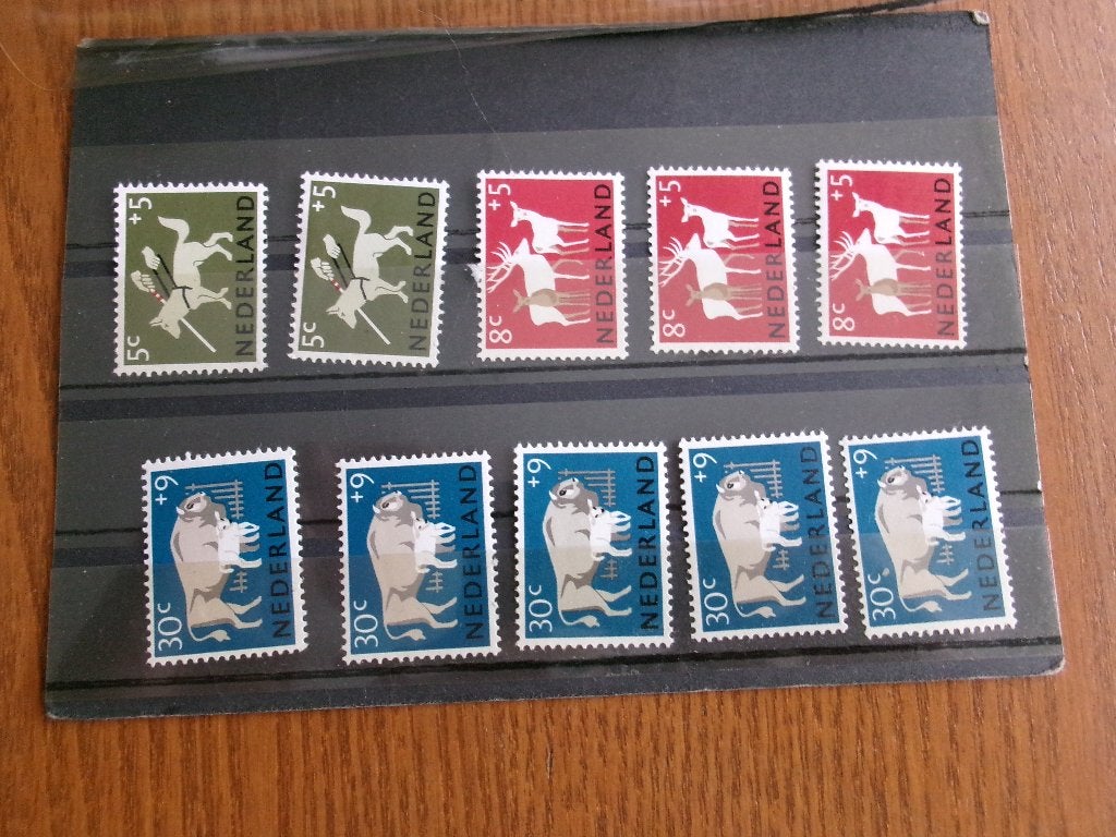 1964 - 10 zomerzegels ongebruikt (7d), Verzenden, Postfris
