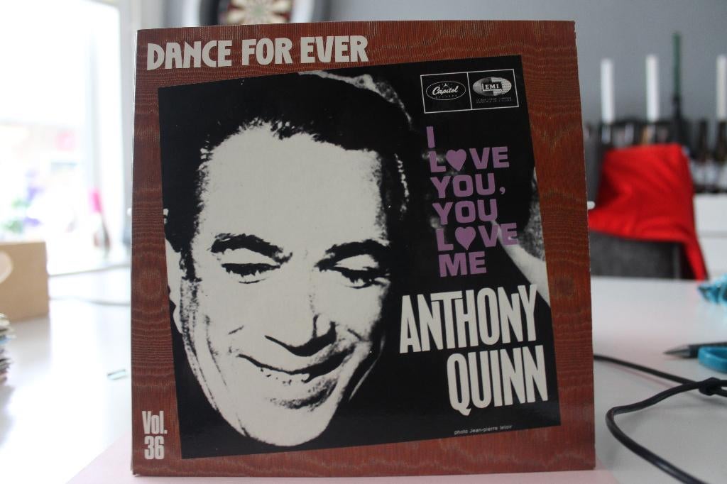 7" Single Anthony Quinn - I Love You, You Love Me / Sometime, Gebruikt, 7 inch, Single, Ophalen of Verzenden