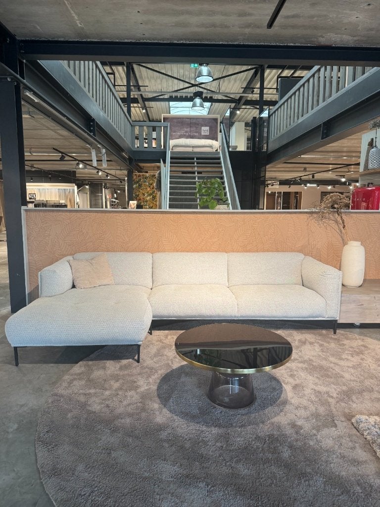 A-BERN HOEKBANK – SHOWROOMMODEL – DIRECT BESCHIKBAAR, Ophalen, 250 tot 300 cm, 125 tot 150 cm, Hoekbank